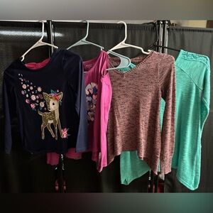 Girls 10/12 long sleeve lot